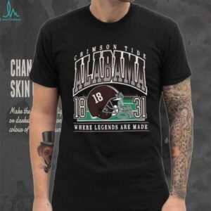 Crimson Alabama Crimson 1831 Where Legends Are Made Shirt