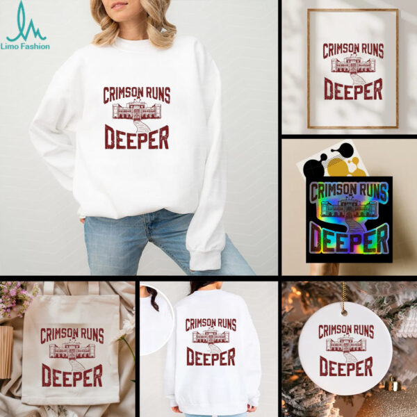 Crimson Runs Deeper Alabama Crimson Tide shirt