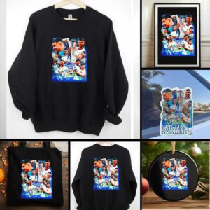 Cristian Romero Tottenham Hostspur captain football player signature graphic shirt