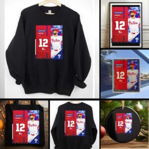 Cristopher Sanchez Philadelphia Phillies MLB 2025 A Career High With 12 Strikeouts Shirt