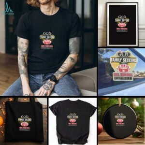 Cross God first family second then Alabama Crimson Tide football shirt