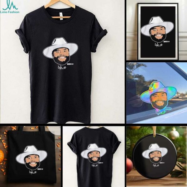 Dak Prescott Swag Head Dallas Cowboys Samantha T shirts