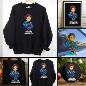Dallas Cowboys Demon Slayer Infinity Castle 2025 shirt