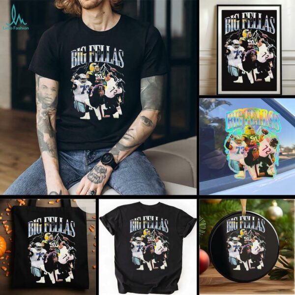 Dallas Cowboys Green Bay Packers Houston Texans Chicago Bears Big Fellas T shirts