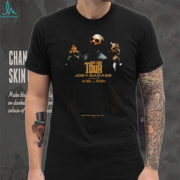 Dark Aura Tour Dates Joey Bada$$ With Ab Soul & Rapsody Shirt