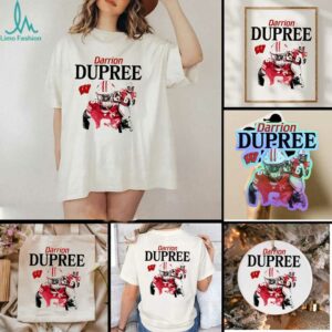 Darrion Dupree Wisconsin Football NCAA Legacy cartoon shirt_11zon