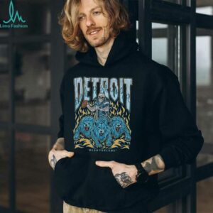 Dead Threads Detroit Skull & Lions T Shirt
