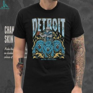 Dead Threads Detroit Skull & Lions T Shirt