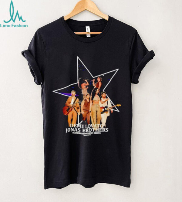Demi Lovato Jonas Brothers MetLife Stadium In New Jersey Shirt