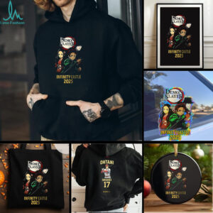 Demon Slayer Infinity Castle x 2025 Shohei Ohtani 17 Anime baseball shirt