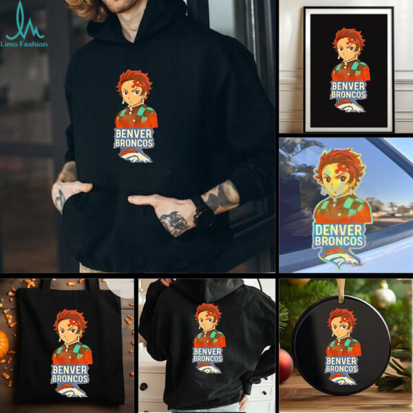 Denver Broncos Demon Slayer Infinity Castle 2025 shirt