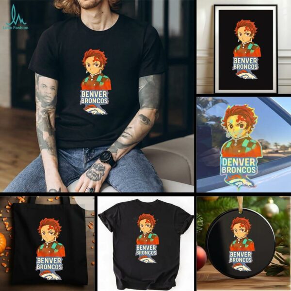Denver Broncos Demon Slayer Infinity Castle 2025 shirt