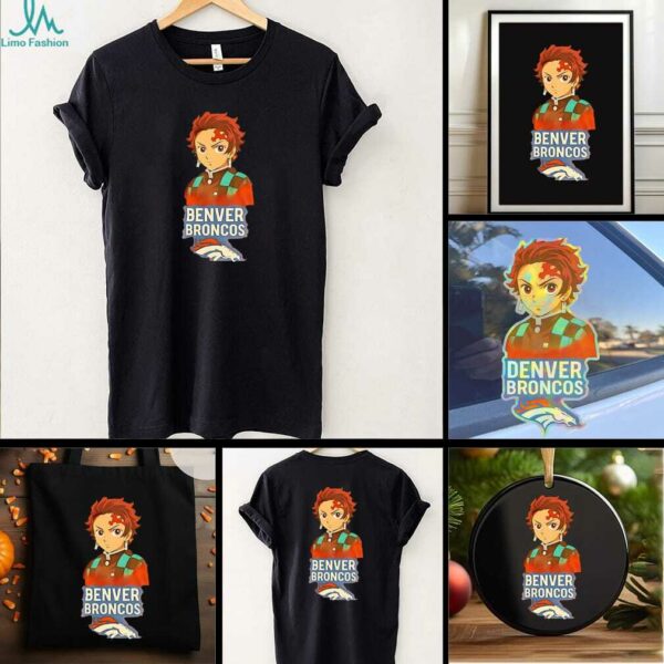 Denver Broncos Demon Slayer Infinity Castle 2025 shirt