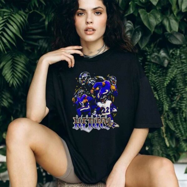 Derrick Henry Baltimore Ravens Football 2025 Shirt
