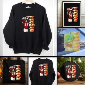 Derrick Thomas Kansas City Chiefs vertical shirt