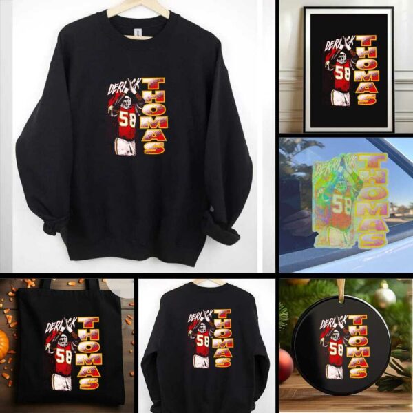 Derrick Thomas Kansas City Chiefs vertical shirt