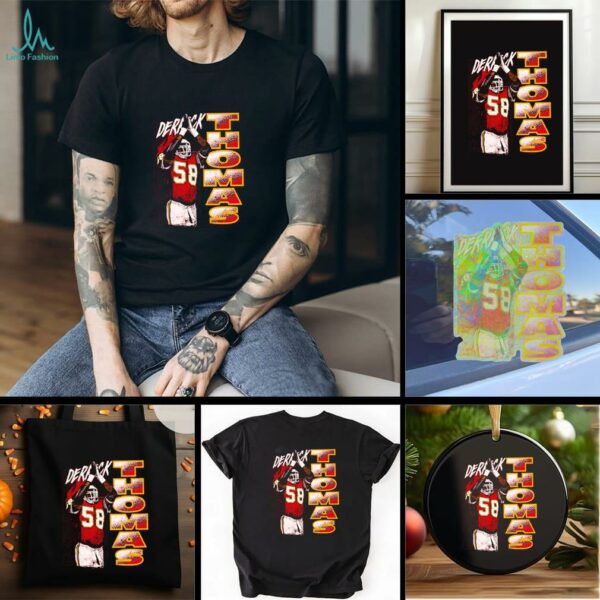 Derrick Thomas Kansas City Chiefs vertical shirt