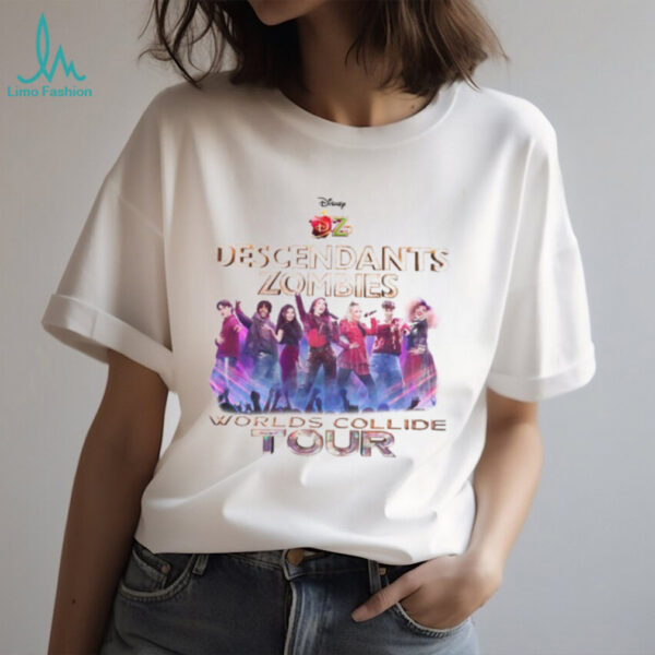 Descendants zombies worlds collide tour festival 2025 Shirt