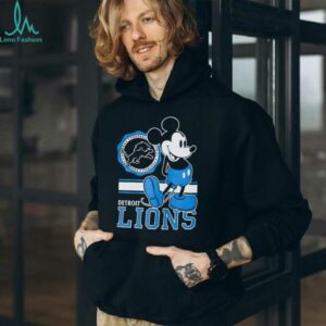 Detroit Lions Stripe Splash Franklin Throwback T Shirt