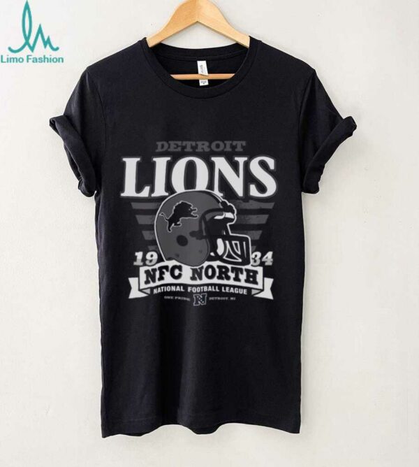 Detroit Lions Stripe Splash Franklin Throwback T Shirt