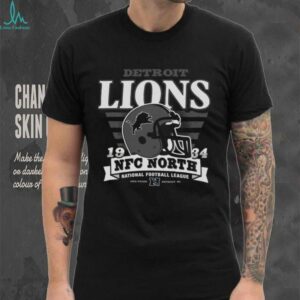Detroit Lions Stripe Splash Franklin Throwback T Shirt