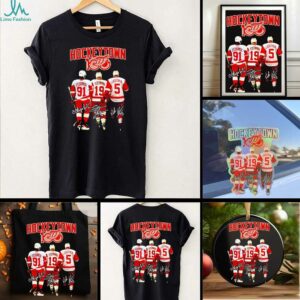 Detroit Red Wings 100 Years of Hockeytown players shirt