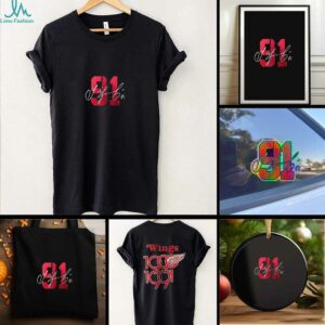 Detroit Red Wings 91 Sergei Fedorov signature shirt