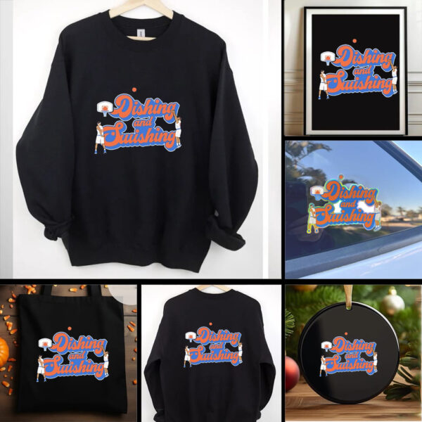 Dishing and Swishing Walt Frazier New York Knicks shirt