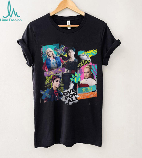 Disney Channel Zombies 4 Movie Characters T shirt