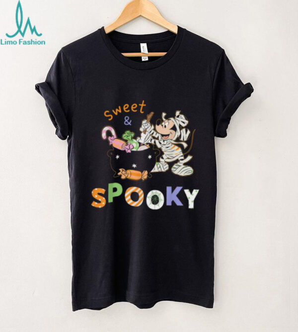 Disney Mickey Mouse Sweet Spooky Halloween Candy shirt