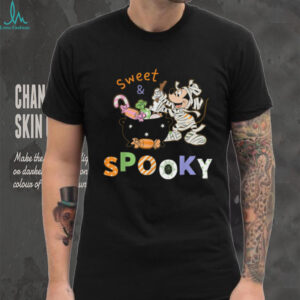 Disney Mickey Mouse Sweet Spooky Halloween Candy shirt