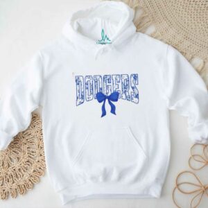 Dodgers Baseball Coquette Sweatshirt