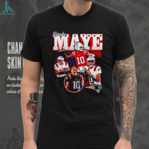 Drake Maye notorious player New England Patriots shirt