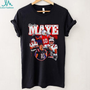 Drake Maye notorious player New England Patriots shirt