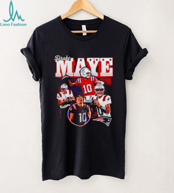 Drake Maye notorious player New England Patriots shirt