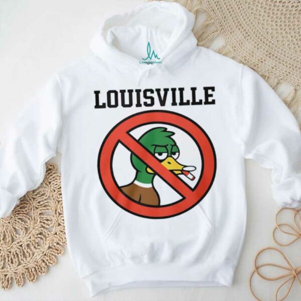 Duck Louisville no smoking shirt