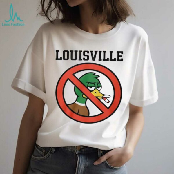 Duck Louisville no smoking shirt