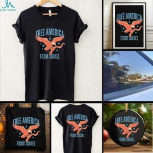 Eagle free America from Israel octopus arms shirt