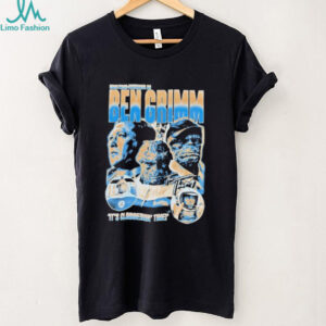 Ebon Moss Bachrach as Ben Grimm it’s clobberin time Fantastic Four shirt
