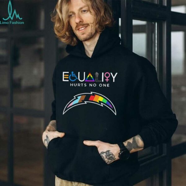 Equality Hurts No One Los Angeles Chargers Pride Shirt