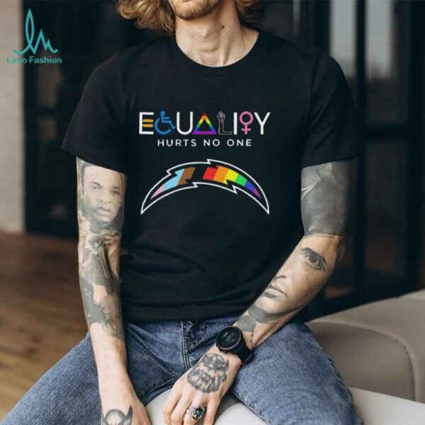 Equality Hurts No One Los Angeles Chargers Pride Shirt