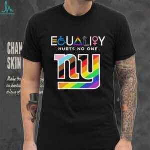Equality Hurts No One New York Giants Pride Shirt