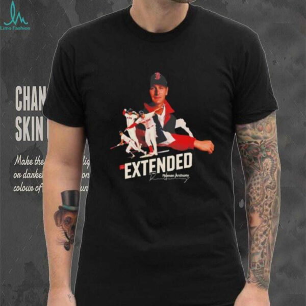 Extended Roman Anthony Boston Red Sox signature shirt