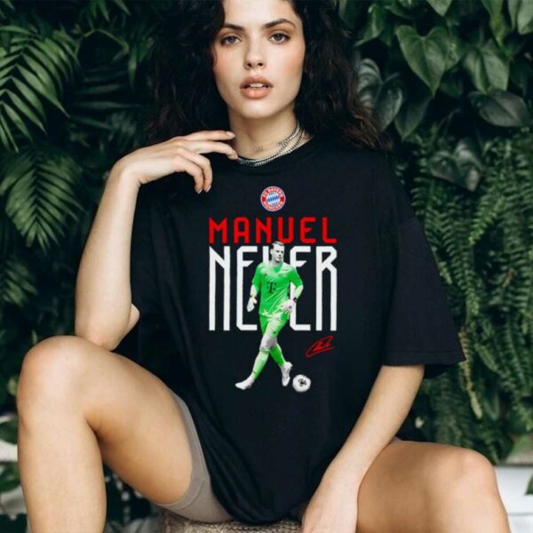 FC Bayern Manuel Neuer player graphic shirt