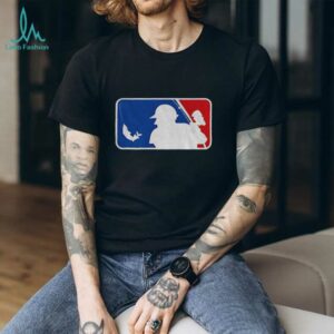 Fishing Baseball MLB logo parody shirt