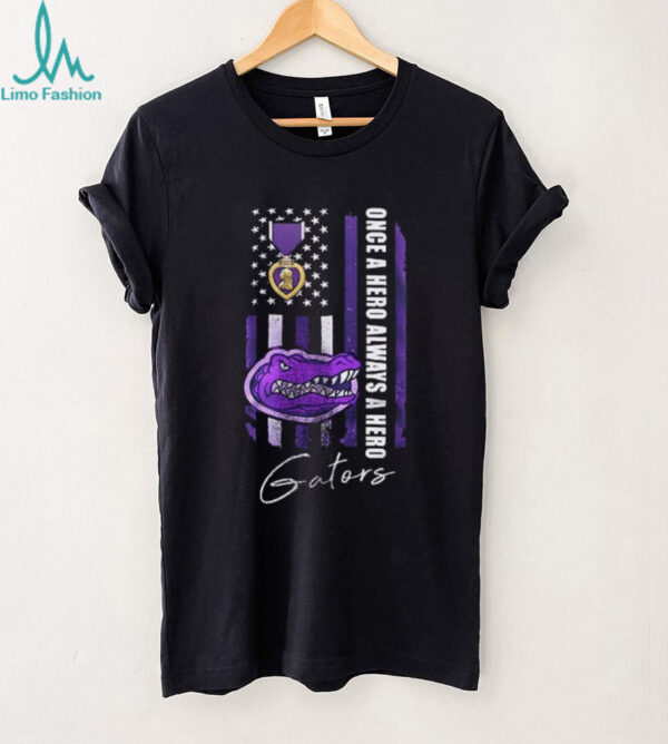 Florida Gators NCAA once a hero always a hero national shirt