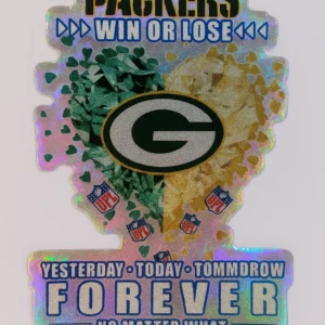 Forever A Green Bay Packers Win Or Lose Yesterday Today Tomorrow No Matter What Diamond Heart shirt