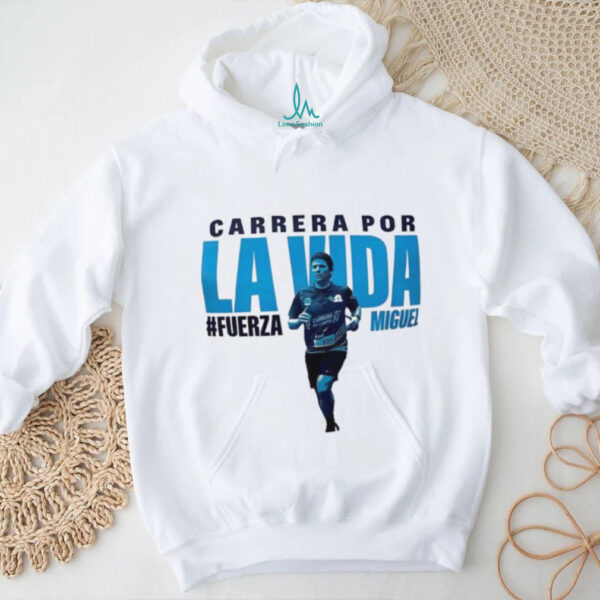 Fuerza Miguel race for life memorial shirt