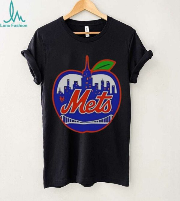 Funny New York Mets Apple T Shirt