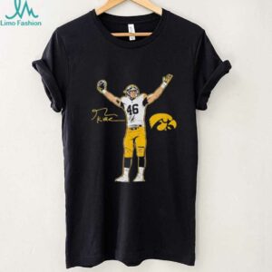 George Kittle Iowa Hawkeyes Football Superstar Pose signature shirt